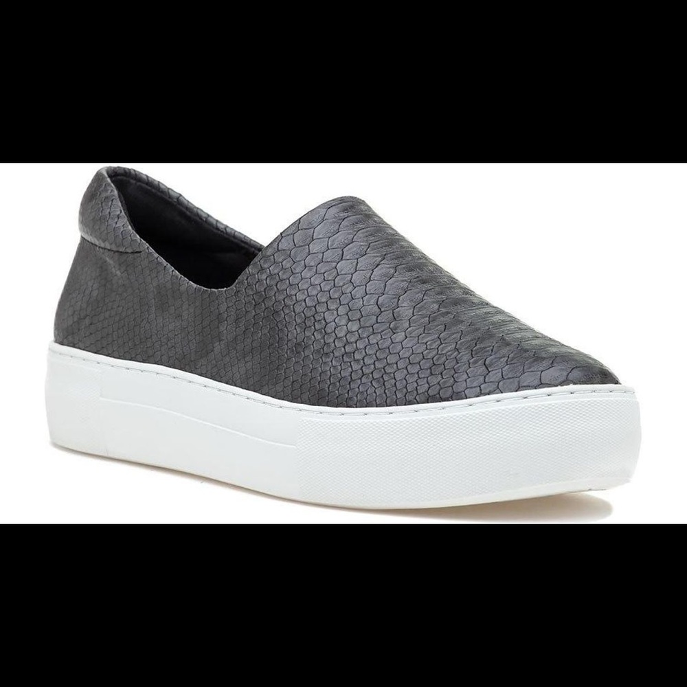 J/Slides Dark Grey Croc Ariana Slides - image 1